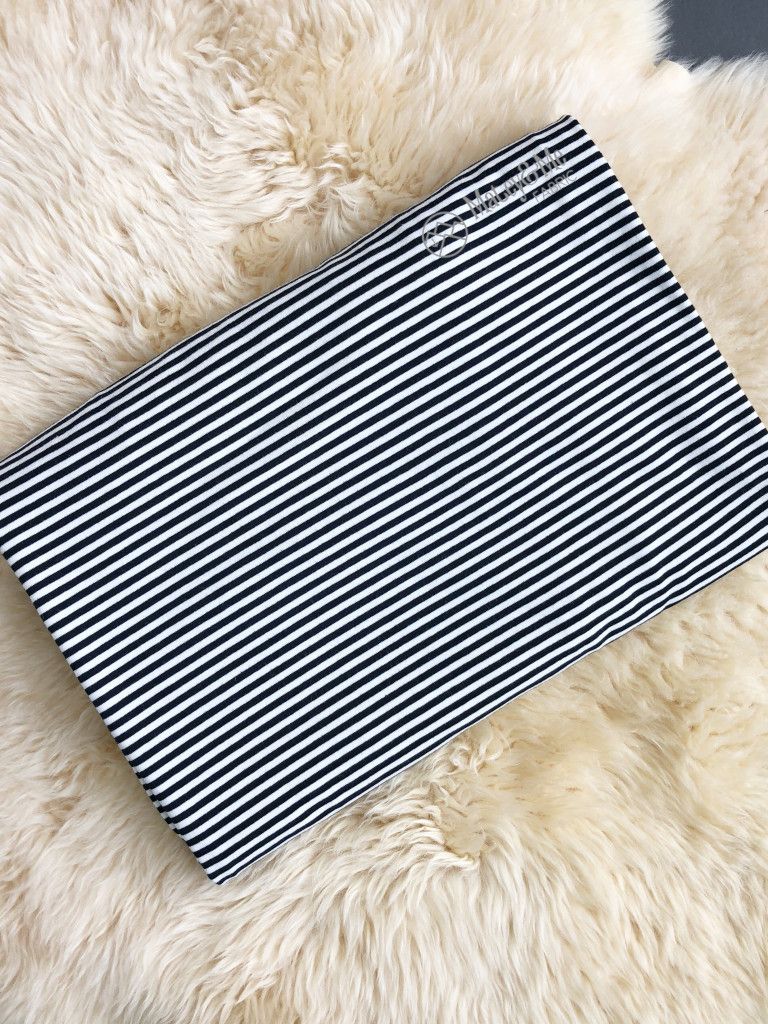 Black and White Mini Yarn Dyed Stripes